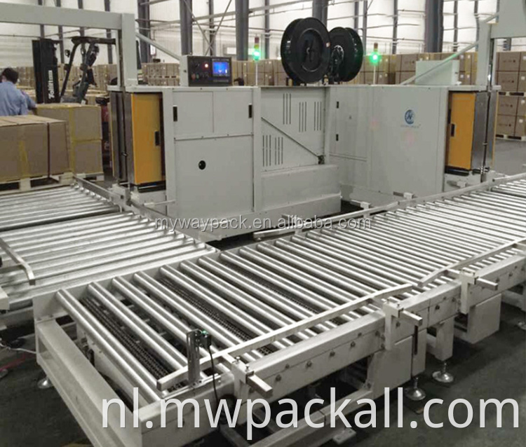 High Performance Fully Auto Side afdichtingsmachine/pallet -omslagmachine